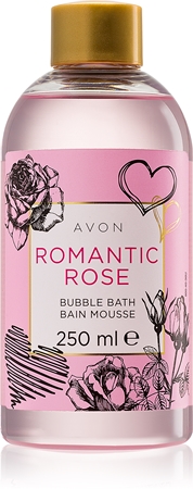 Avon Bubble Bath Romantic Rose αφρός λουτρού με την μυρωδιά των τριαντάφυλλων