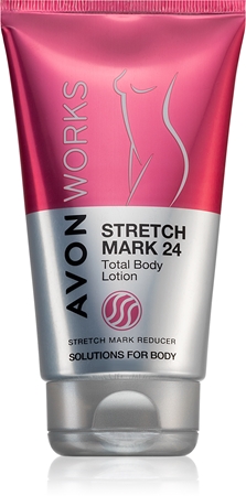 Avon Works Stretch Mark 24 Bodylotion tegen Striea