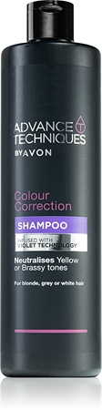 Avon Advance Techniques Colour Correction szampon fioletowy do włosów blond i z balejażem