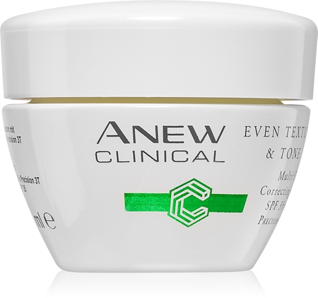 Avon Anew Clinical emulsione giorno colorata, protettiva e idratante SPF 35