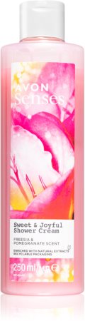 Avon Senses Sweet & Joyful hydratační sprchový gel