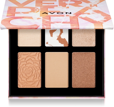 Avon 6 In 1 Very Peachy eyeshadow palette
