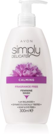 Avon Simply Delicate Calming Beruhigendes Gel für die Intimhygiene