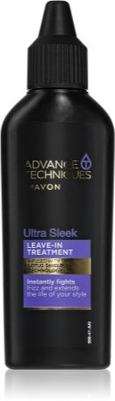 Avon Advance Techniques Ultra Smooth trattamento senza risciacquo per capelli ribelli e crespi