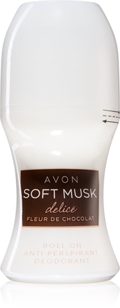 Lot De 2 Parfums Avon Soft Musk Delice Fleur De Chocolat - 50ml Chacun, Prêt à Offrir Avec Boîte Cadeau