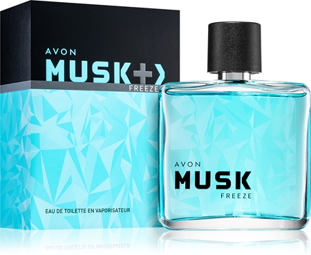 Avon Musk+ Freeze Eau de Toilette -tuoksu miehille