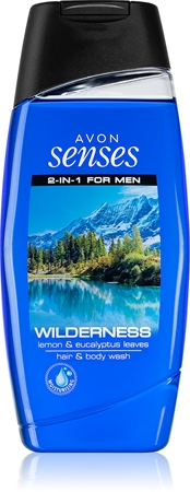 Avon Senses Wilderness sprchový gel a šampon 2 v 1