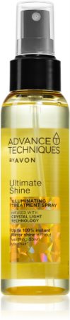 Avon Advance Techniques Ultimate Shine spray fijador para dar brillo y suavidad al cabello