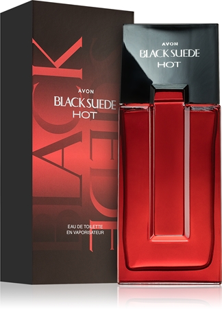 Avon Black Suede Hot тоалетна вода за мъже