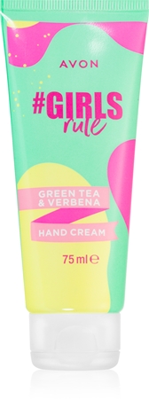 Avon #GirlsRule Green Tea & Verbena хидратиращ крем за ръце