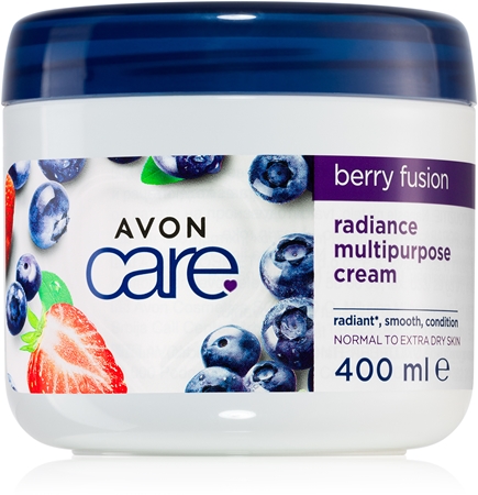 Avon Care Berry Fusion Uppljusande kräm för ansikte och kropp