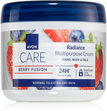 Avon Care Berry Fusion skaistinamasis kremas veidui ir kūnui