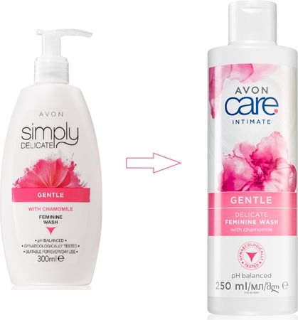 Avon Care Intimate Gentle гел за интимна хигиена с лайка