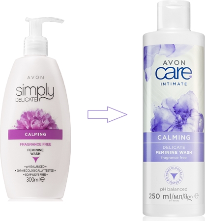 Avon Care Intimate Calming soothing intimate wash fragrance-free ...