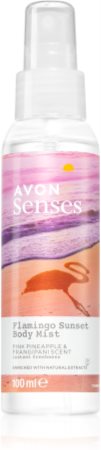 Avon Senses Flamingo Sunset spray corporal refrescante