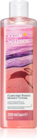 Avon Senses Flamingo Sunset crema de ducha relajante