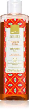 Avon Senses Fireside Glow hydratační sprchový gel
