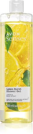 Avon Senses Lemon Burst osvježavajući gel za tuširanje