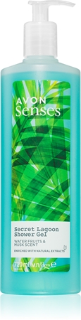 Avon Senses Secret Lagoon osvežujoč gel za prhanje