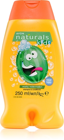 Avon Naturals Kids Wacky Watermelon šampon a kondicionér 2 v 1 pro děti