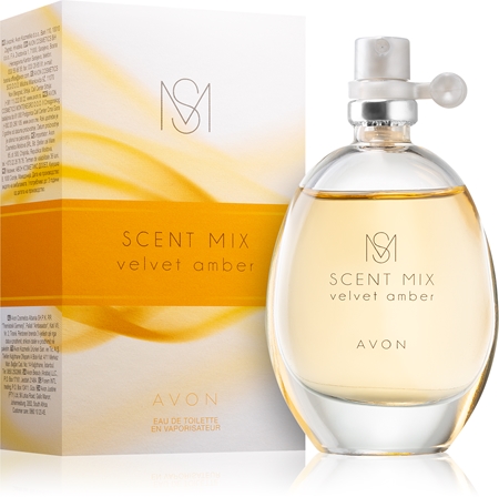 Avon Scent Mix Velvet Amber Eau de Toilette voor Vrouwen