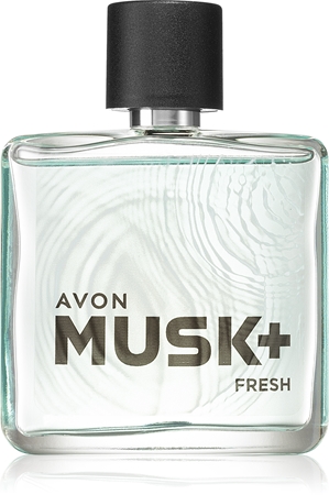 Avon Musk+ Fresh Eau de Toilette για άντρες