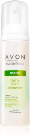 Avon Nutra Effects Matte mousse de limpeza para pele mista a oleosa