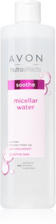 Avon Nutra Effects Soothe água micelar de limpeza para pele sensível