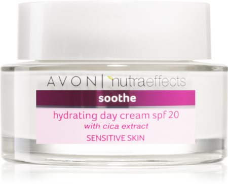 Avon Nutra Effects Soothe creme de dia hidratante SPF 20