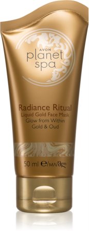 Avon Planet Spa Radiance Ritual máscara facial hidratante com ouro