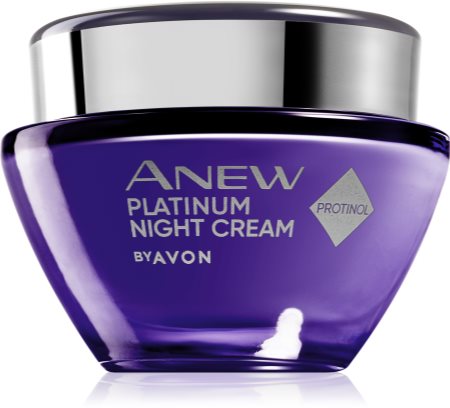 Avon Anew Platinum Nachtcreme gegen tiefe Falten