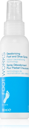 Avon Foot Works deodorant ve spreji na nohy