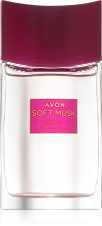 Avon Soft Musk Delice Velvet Berries woda toaletowa dla kobiet | notino.pl