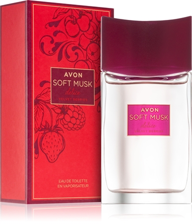 Avon Soft Musk Delice Velvet Berries Eau de Toilette for women