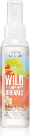 Avon Naturals Wild Strawberry Dreams spray corporel arôme fraise