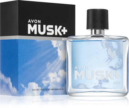 Avon Musk+ Air Eau de Toilette -tuoksu miehille