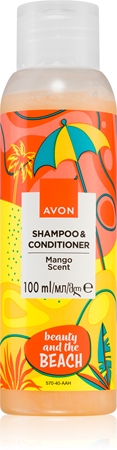 Avon Travel Kit Beauty And The Beach σαμπουάν και κοντίσιονερ 2 σε 1