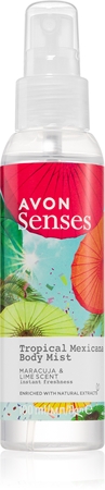 Avon Senses Tropical Mexicana spray rafraîchissant corps