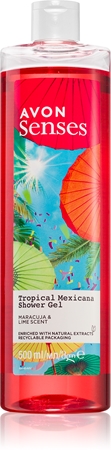 Avon Senses Tropical Mexicana odświeżający żel pod prysznic