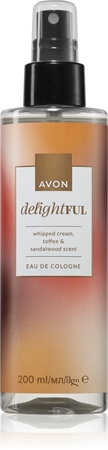 Avon DelightFull Whipped Cream & Toffee & Sandalwood eau de cologne pentru femei