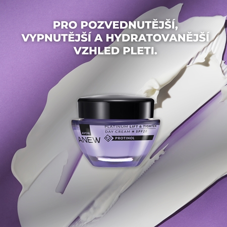 Avon Anew Platinum crema de día con efecto lifting SPF 20