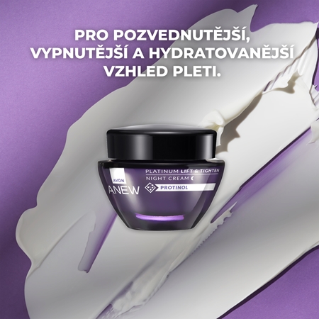 Avon Anew Platinum nočný krém proti hlbokým vráskam