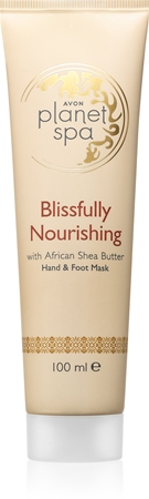Avon Planet Spa Blissfully Nourishing Barojoša maska rokām un kājām