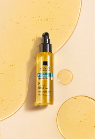 Avon Advance Techniques Absolute Nourishment aceite nutritivo para cabello con aceite de argán