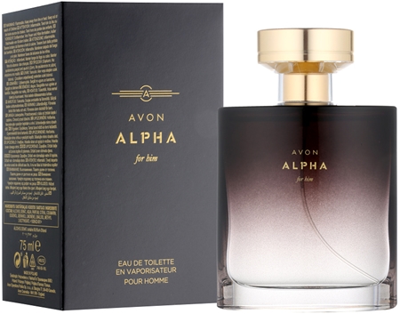 Avon Alpha For Him toaletní voda pro muže 75 ml