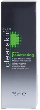 Avon Clearskin  Pore Penetrating mascarilla facial con minerales