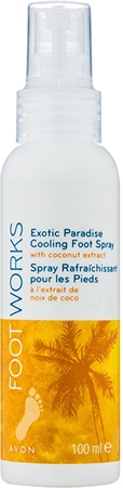 Spray Déodorant Rafraîchissant Pour Pieds Et Chaussures - Avon Foot Works à La Lavande - 100ml