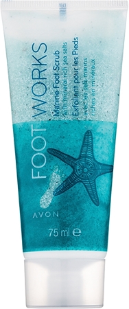 Gommage Régénérant Avon Footworks Pour Les Pieds - Basilic, Pamplemousse & Menthe 75ml