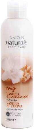 Avon Naturals Body mlijeko za tijelo s vanilijom i sandalovinom