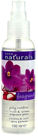 Avon Naturals Fragrance spray corporal con violeta y lichi | notino.es
